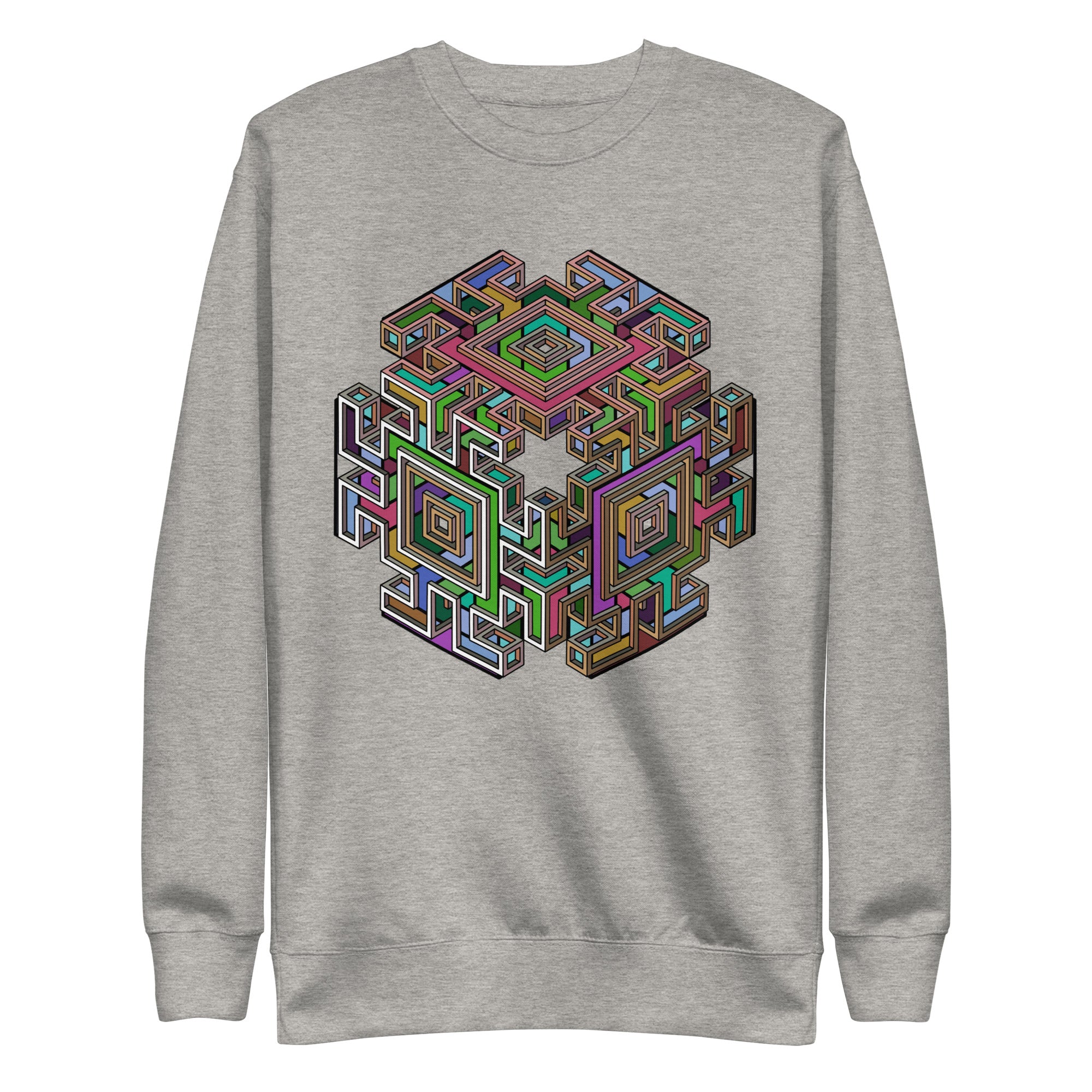 Colorful Cube Unisex Premium Sweatshirt
